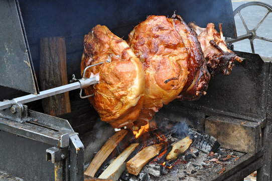3635 - Gegrillter Schinken