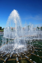 Les fontaines de Tsaritsino &agrave; Moscou