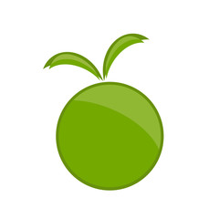 Green apple symbol