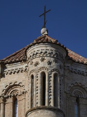 Fototapeta na wymiar Cimborrio de la colegiata románica de Toro (Zamora)