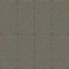 Seamless diamond plate pavement texture