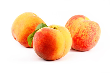 Fototapeta na wymiar Composition with peach