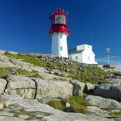 Fototapeta na wymiar lighthouse, Lindesnes, Norway