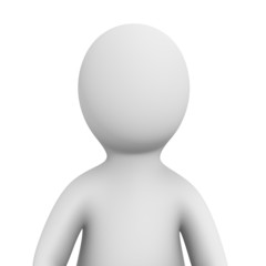 3D blank avatar