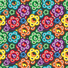 Seamless vivid pattern
