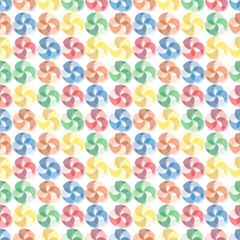 Seamless vivid swirl pattern