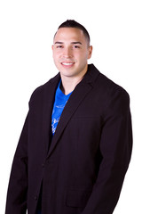 Close up on a Hispanic Businessman