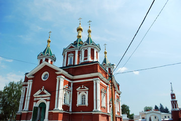 Fototapeta na wymiar Une église à Kolomna
