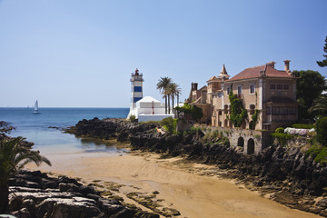 Fototapeta na wymiar Portugalia leuchtturm