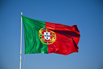 Naklejka na ściany i meble flagge portugalia