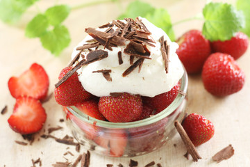 Strawberries and Cream