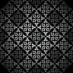Fototapeta premium Diamond silver wallpaper