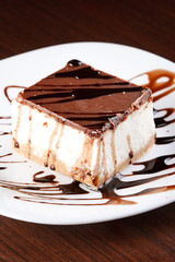 Chocolate cheesecake