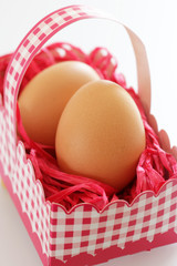 Pâques-Panier Oeufs
