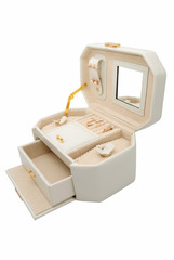 White case for jewelry