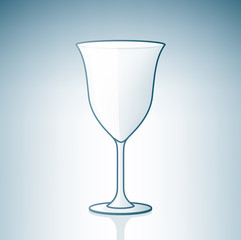 Empty Wine Glass