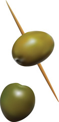 Vector olives.