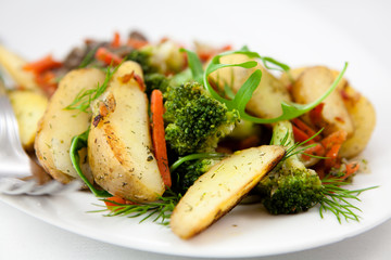 Roasted vegetables