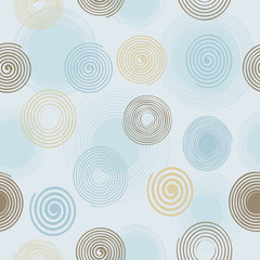 Seamless twirls pattern