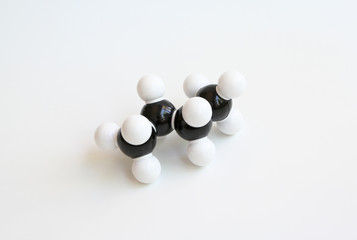 Butane Space-filling Molecule