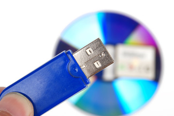 USB disk with DVD