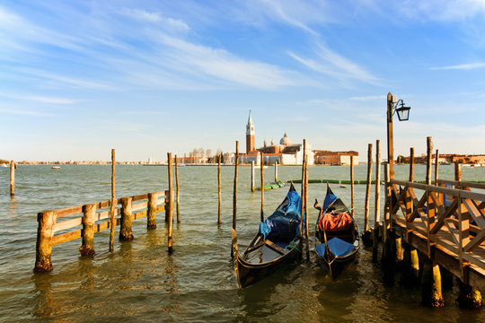 Venice gandolas