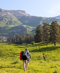 Fototapeta premium Summer hike