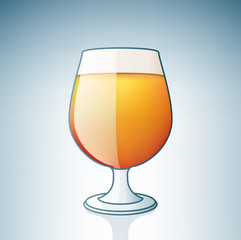 Light Beer Glass