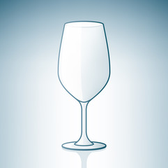 Empty Wine Glass