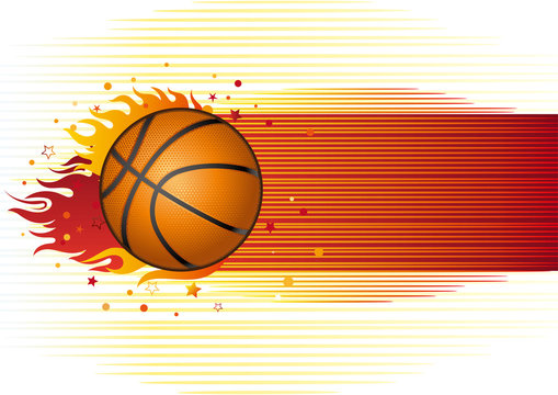 basketball sport design element