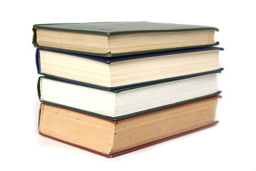stack of books hard cover