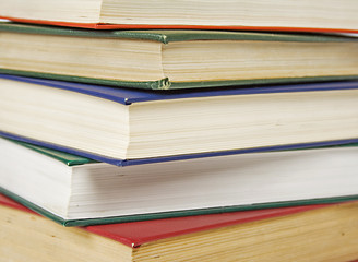 stack of books hard cover