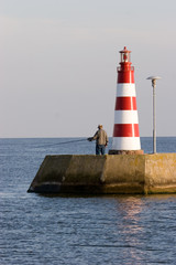 Lighthouse in Nida, Lithuania