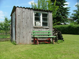 Gartenhütte alt