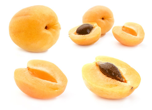 Apricots, set of full-size images