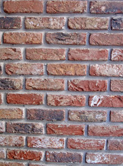 vintage red brick wall, stone texture