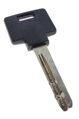 Key from car on white