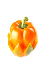 light orange bell pepper