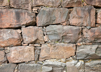 Stone wall pattern