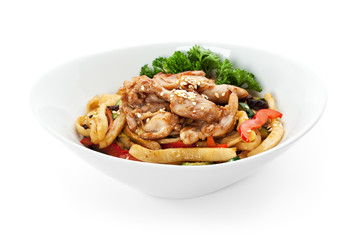 Noodles with Chicken