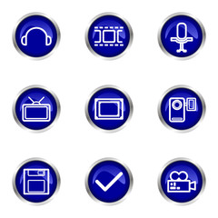 Glossy icon set