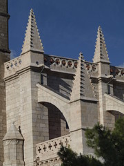 Fototapeta na wymiar Iglesia de Sta. Mª de la Antigua en Valladolid