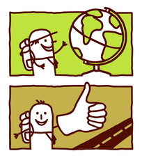 globe trotter & hitchhiker