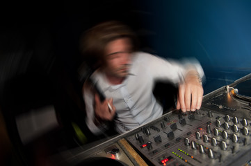 Dancing DJ