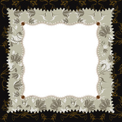 Floral frame