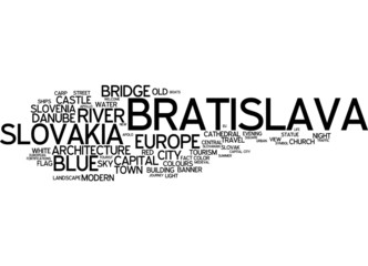 Bratislava (Slovakia) - Typography