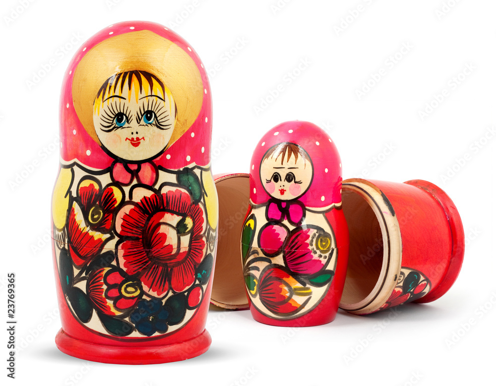 Wall mural Russian Dolls