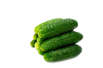 Green cucumber