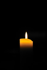 Fototapeta na wymiar isolated candle