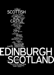 Edinburgh (Scotland) - Typography